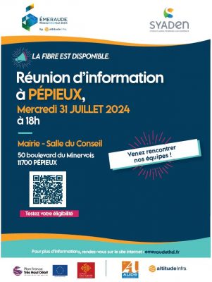 Réunion d'informations Pepieux