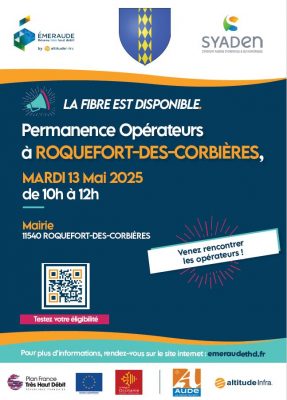 Permanence opérateurs Roquefort des Corbieres