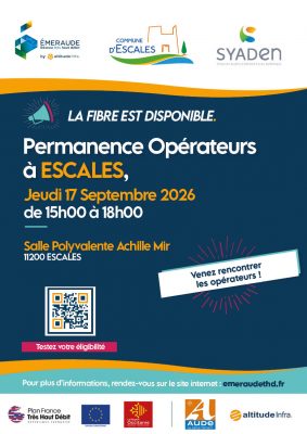 Permanence Escales